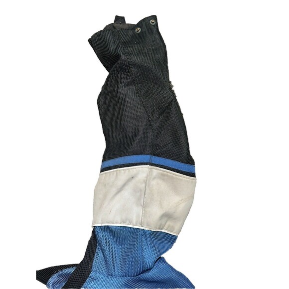 Alpinestars armored Motorcycle jacket black white Blue Tares Ware XL - Picture 4 of 16